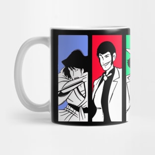 Lupin the 3rd Jigen and Goemon Mug